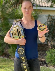 Valentina Shevchenko UFC belt