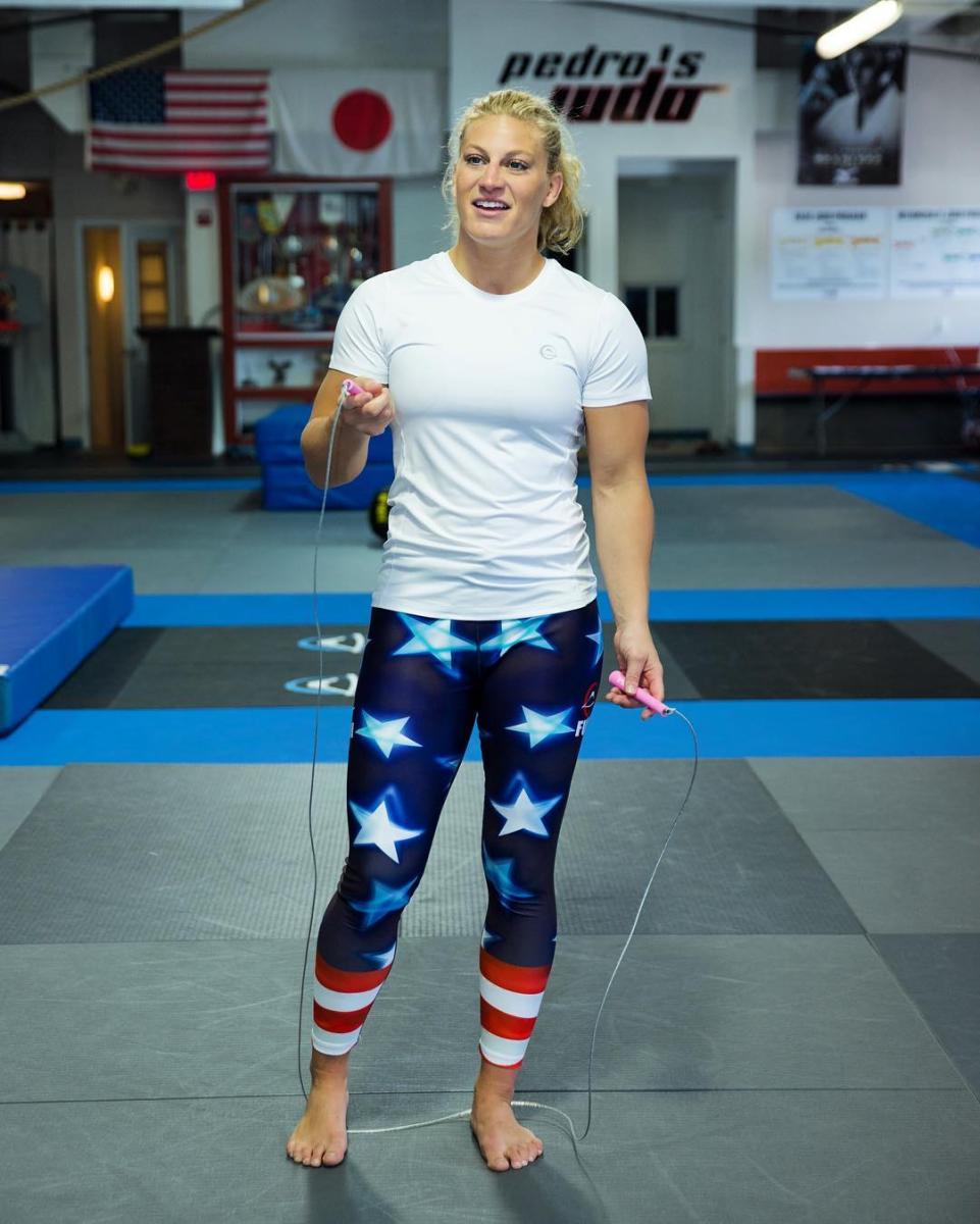 Kayla Harrison gym